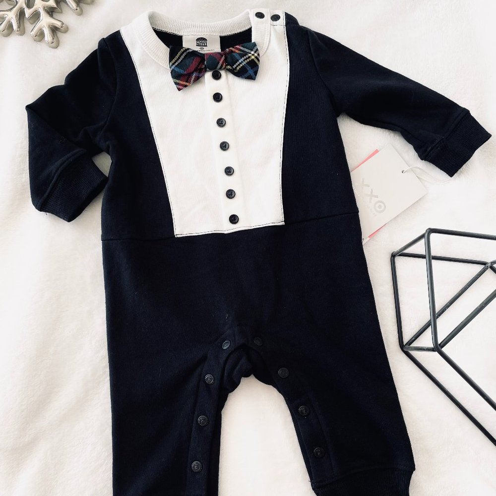 Harajuku mini For Target Baby One Piece Formal Wear Tuxedo-look 6 Month NWT